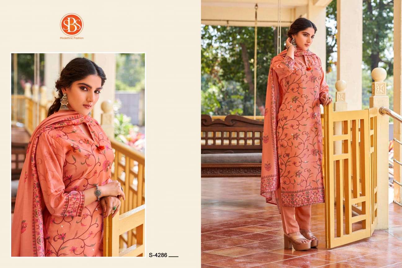 Sabrina By SBS Printed Suits Catalog